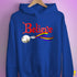 Believe Progress Pride LGBTQ Jingle Bell Hoodie - Royal Blue